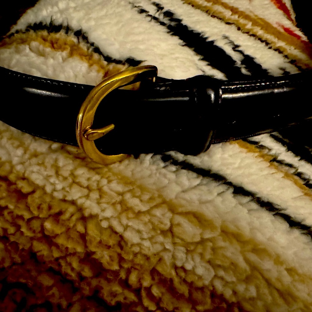 Ladies Coach classic leather belt